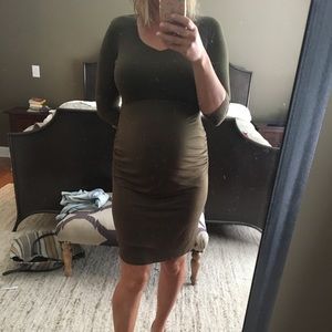 Loveapella Green maternity dress